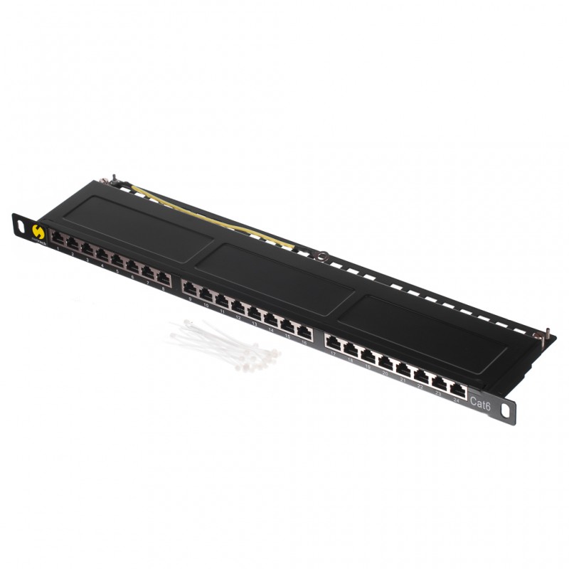 Netrack Patch Panel Port Cat Ftp U With Shelf