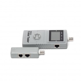 Netrack tester kabli z wyświetlaczem LCD RJ45/RJ11/BNC/USB, map test - 2