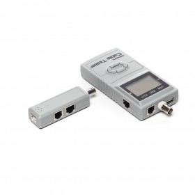 Netrack tester kabli z wyświetlaczem LCD RJ45/RJ11/BNC/USB, map test - 5