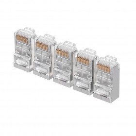 Netrack plug RJ45 8p8c,FTP for stranded cable, cat. 6 (100 pcs.) - 3