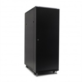 Netrack standing server cabinet Economy 32U/600x1000mm (perforated door) - black - 3