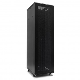Netrack standing server cabinet Economy 42U/600x800mm (perforated door) - black - 1