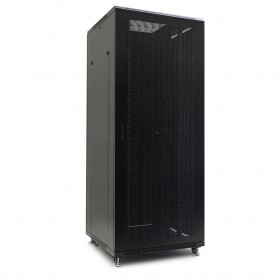Netrack standing server cabinet Economy 42U/800x800mm (perforated door) - black - 1