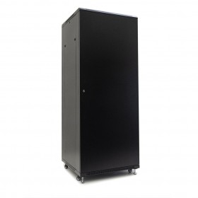 Netrack standing server cabinet Economy 42U/800x800mm (perforated door) - black - 3