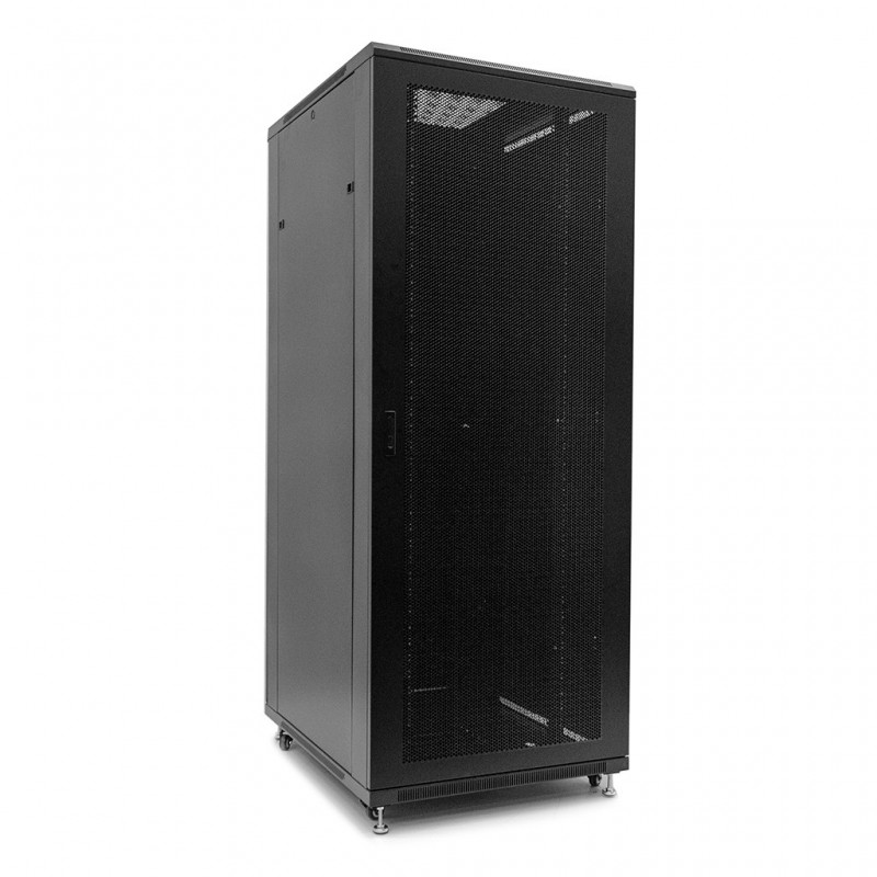 Netrack standing server cabinet Economy 42U/800x1000mm (perforated door) - black - 1