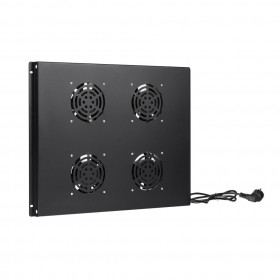Netrack fan tray for standing cabinet, 800mm deepth with thermostat - 1