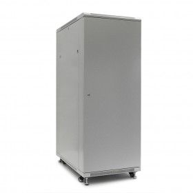 copy of Netrack standing server cabinet Economy 32U/600x800mm (glass door) - black - 3