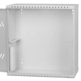 Netrack wall mounted cabinet V-Line Rack 19", 3/4U/180mm – grey, metal door - 2