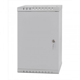 copy of Netrack ECO-Line wall cabinet 10'', 6U/300 mm - gray, metal door - 1