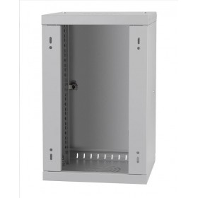 copy of Netrack ECO-Line wall cabinet 10'', 6U/300 mm - gray, metal door - 5