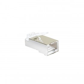 Wtyk RJ45 FTP STP kat. 6, drut, Netrack, przelotowy (1 szt) - 1