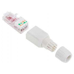 Wtyk RJ45 UTP kat. 5e, Netrack, beznarzędziowe - 3