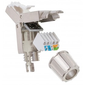 Wtyk RJ45 FTP STP kat. 6A, Netrack, beznarzędziowe - 3