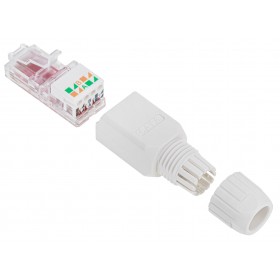 Wtyk RJ45 UTP kat. 6, Netrack, beznarzędziowe - 3