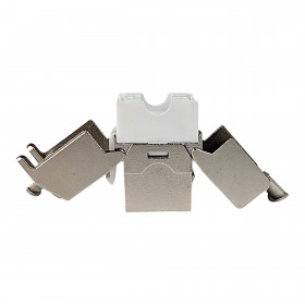 Netrack Keystone Modul Klinke RJ45 cat. 5e FTP, werkzeugfrei - 5