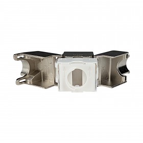 Netrack Keystone Modul Klinke RJ45 cat. 5e FTP, werkzeugfrei - 6