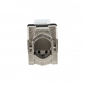 Moduł keystone jack RJ45 kat. 6A FTP, STP, beznarzędziowy, Netrack, srebrny - 3