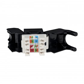 Netrack Keystone Modul Klinke RJ45 cat. 5e UTP, werkzeuglos - 4