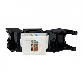 Moduł keystone jack RJ45 kat. 5e UTP, beznarzędziowy, Netrack, czarny - 7