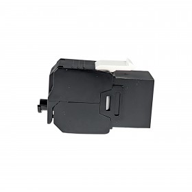 Moduł keystone jack RJ45 kat. 6 UTP, beznarzędziowy, Netrack, czarny - 1