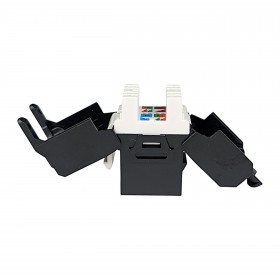 Netrack keystone module Jack RJ45 cat. 6A UTP, tool free - 7