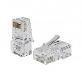 Netrack Stecker RJ45 8p8c UTP Litze, Cat. 5e (50 Stück) - 3
