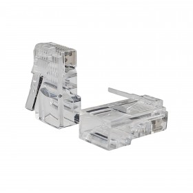 Netrack Stecker RJ45 8p8c UTP Litze, Cat. 5e (50 Stück) - 4