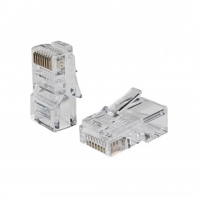 Netrack Stecker RJ45 8p8c UTP-Kabel, Cat. 5e (50 Stück) - 3