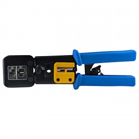 Zaciskarka do wtyków przelotowych RJ45 , RJ11 - 1