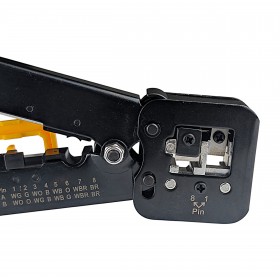 Zaciskarka do wtyków przelotowych RJ45 , RJ11 - 4