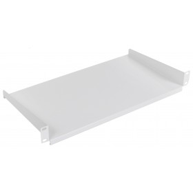 Półka RACK 19'' 1U 250mm, Netrack, szara - 1