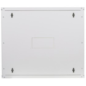 Szafa wisząca RACK 19" 9U, 400mm, Netrack ECO-Line, szara, drzwi przeszklone - 6