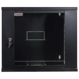 Szafa serwerowa wisząca RACK 19" 9U 400mm Netrack ECO-Line czarna - 2