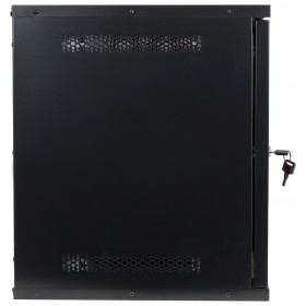 Szafa serwerowa wisząca RACK 19" 9U 400mm Netrack ECO-Line czarna - 5