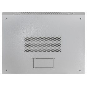 Szafa wisząca RACK 19" 12U, 450mm, Netrack F-Line, szara, drzwi szklane, otwierane boki - 5