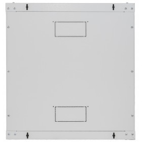 Szafa wisząca RACK 19" 12U, 450mm, Netrack F-Line, szara, drzwi szklane, otwierane boki - 7
