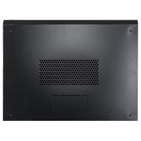 Szafa wisząca RACK 19" 12U, 450mm, Netrack F-Line, czarna, drzwi szklane, otwierane boki - 5