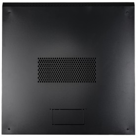 Szafa wisząca RACK 19" 15U, 600mm, Netrack F-Line, czarna, drzwi szklane, otwierane boki - 5