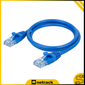 Patchcord RJ45, kat. 5e UTP, 2m, Netrack, niebieski - 6