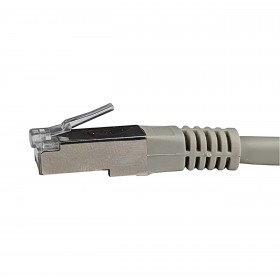 Patchcord RJ45, kat. 6 FTP F/UTP, 10m, Netrack, szary - 3