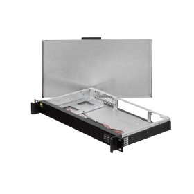 Obudowa serwerowa RACK 19" 1U, Netrack, miniITX, 250mm - 2